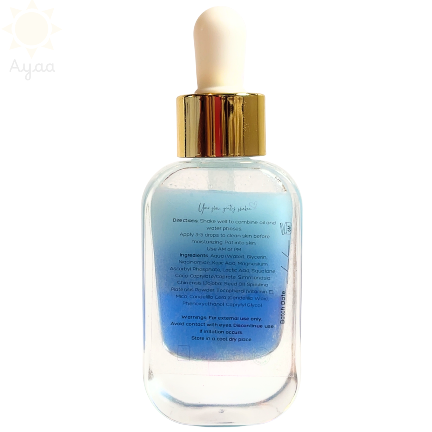 The Sea Glimmer Brightening and Hydrating Dual-Phase Serum